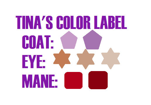 Tina Color Code Tina's Color by jaynadora1402 on DeviantArt