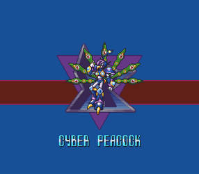 Megaman x - Cyber peacock