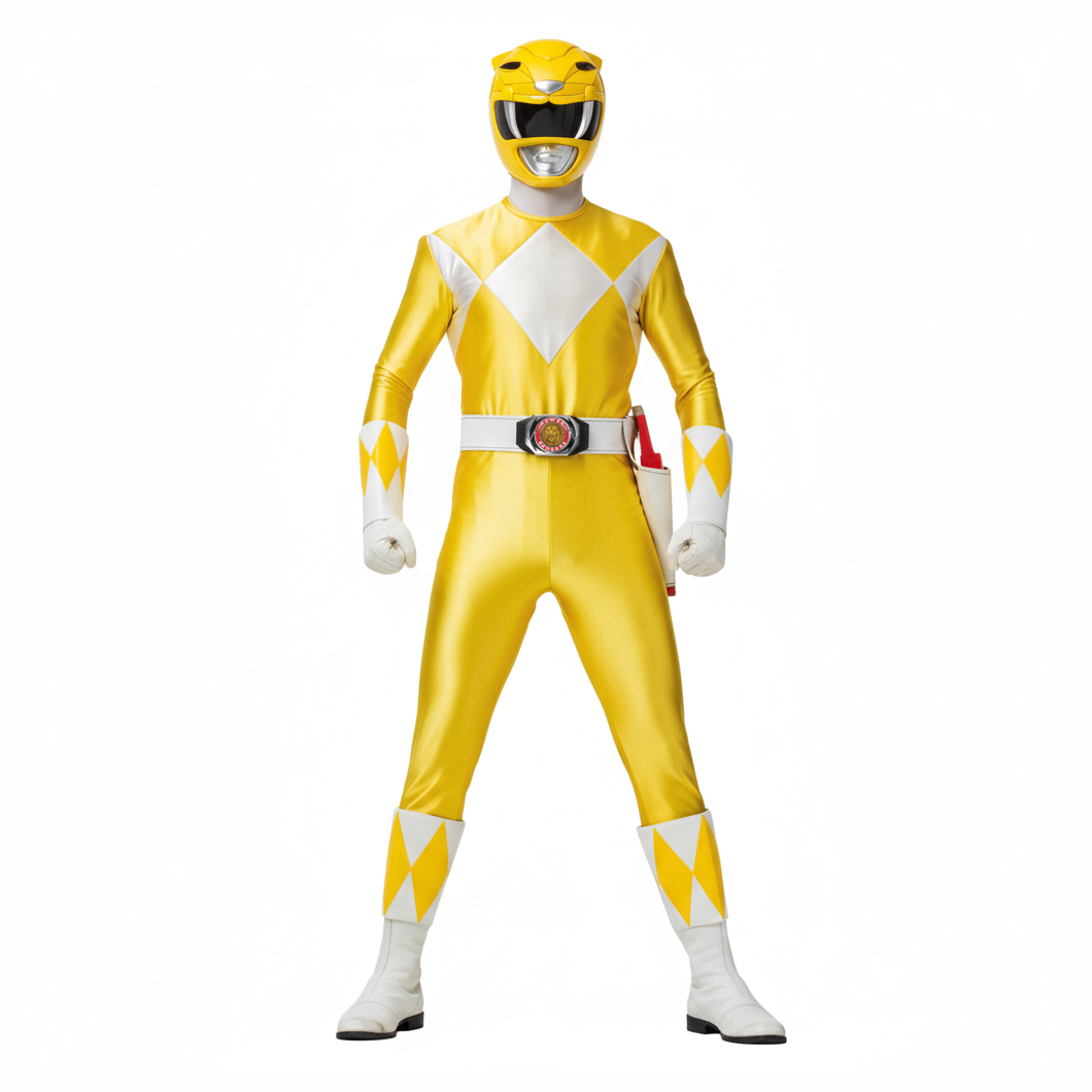 Yellow Ranger Backside TigerRanger / Yellow Ranger by dbartoche on DeviantArt