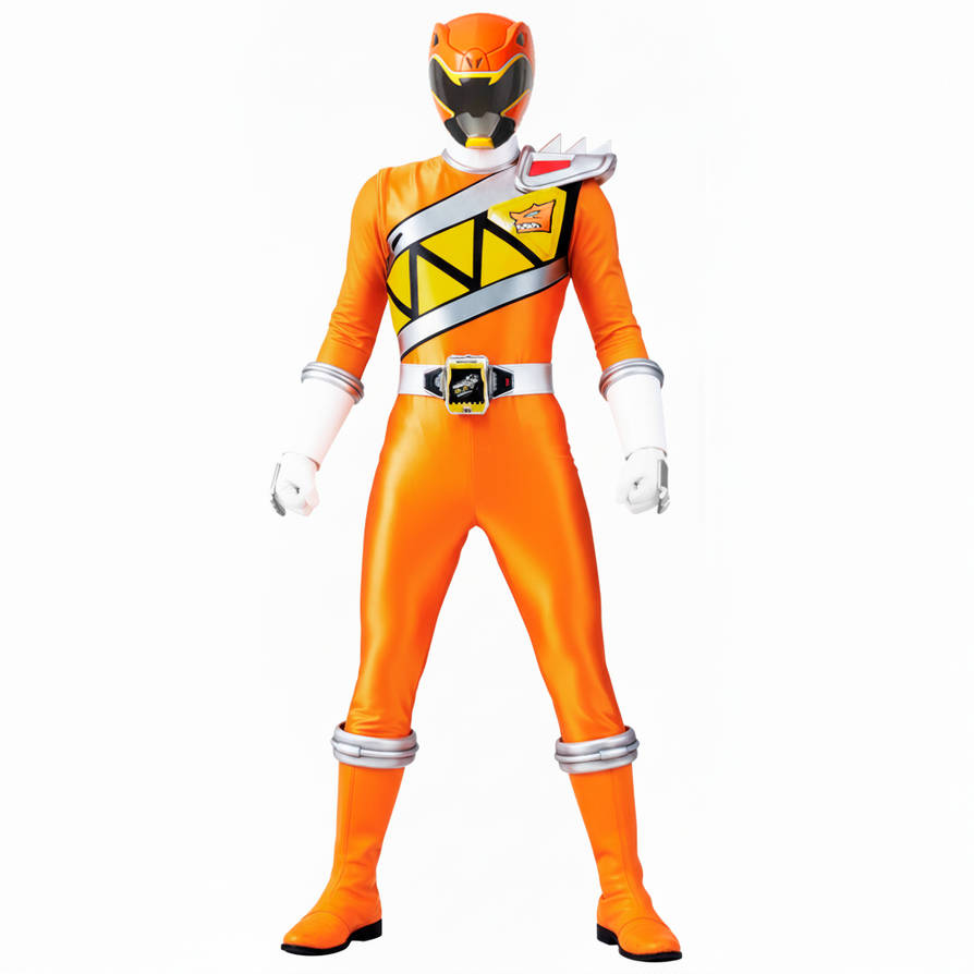 Oreng Ranger Dino Charge Orange Ranger by dbartoche on DeviantArt