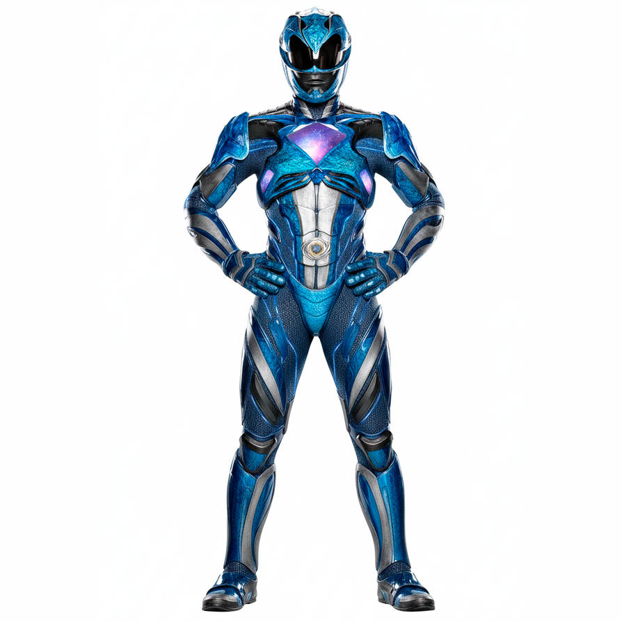 Blue Ranger Side Pic Blue Ranger (2017) by dbartoche on DeviantArt