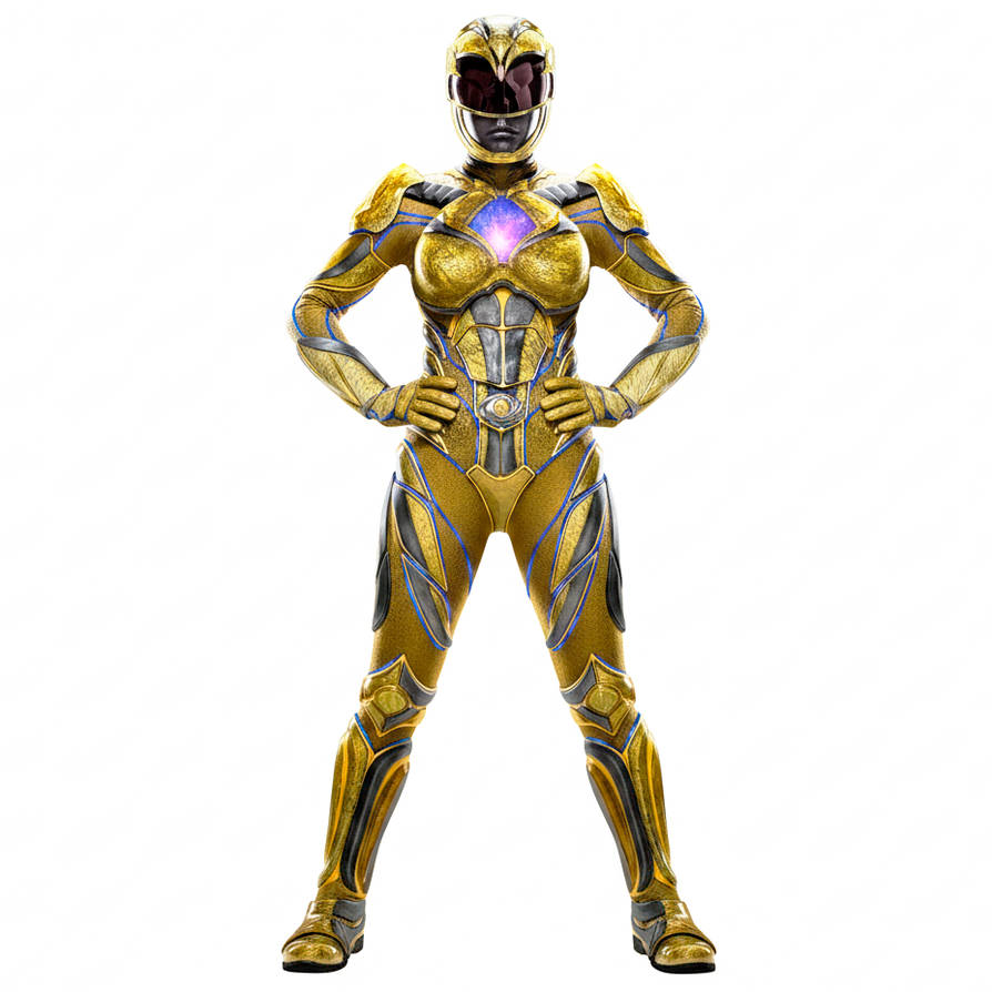 Yuleta Ranger Yellow Ranger (2017) by dbartoche on DeviantArt