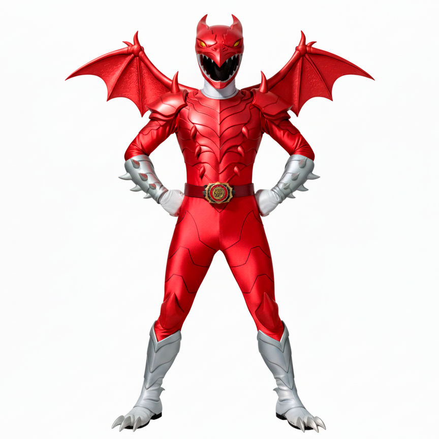Power Rangers Rodan Ranger Red Rodan Ranger by dbartoche on DeviantArt