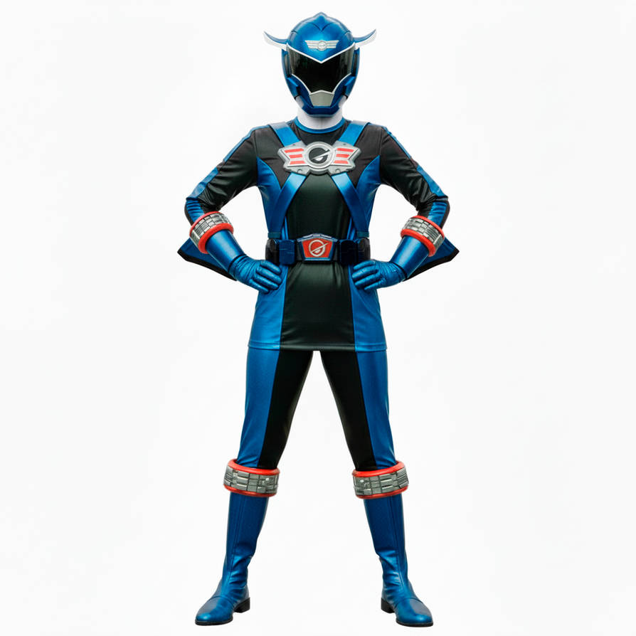 OC: Go-On Cobalt / Ranger Operator Series Cobalt by dbartoche on DeviantArt