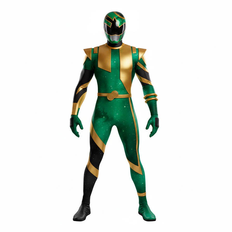 Solar Ranger Pose Green Solar Ranger by dbartoche on DeviantArt