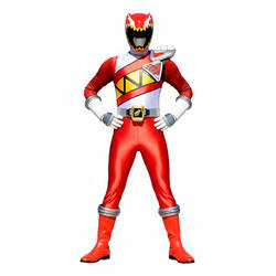 Brave Red Dino