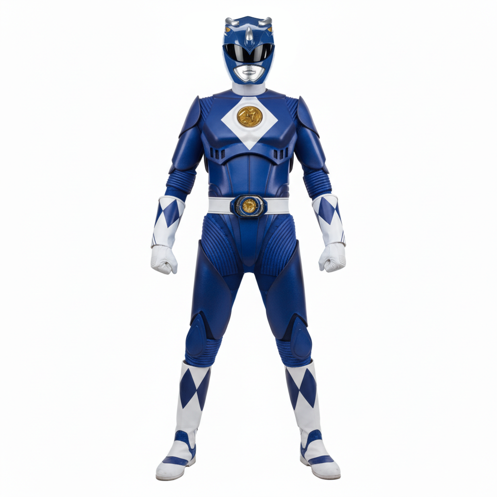 Blue Ranger Weapons Deviantart Blue Ranger (1995) by dbartoche on DeviantArt