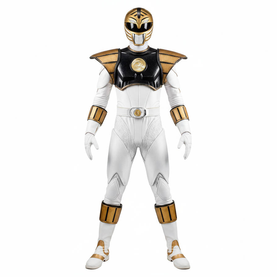 White Alien Ranger Robe White Ranger (1995) by dbartoche on DeviantArt