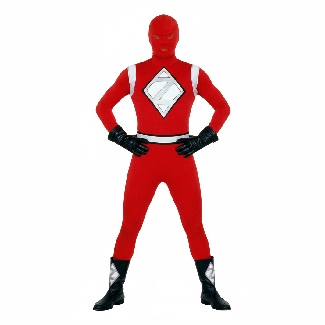 Destroydaah Red Ranger Dark Red Ranger by dbartoche on DeviantArt