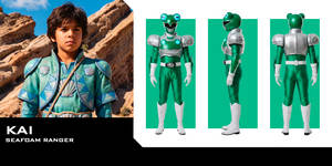 OC: Kai, the Seafoam Ranger (RG style)