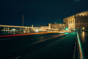 Winter Stockholm city