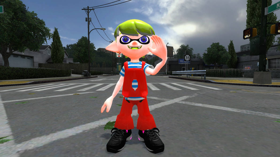 Dennis the Menace As an inkling by Masun1999 on DeviantArt