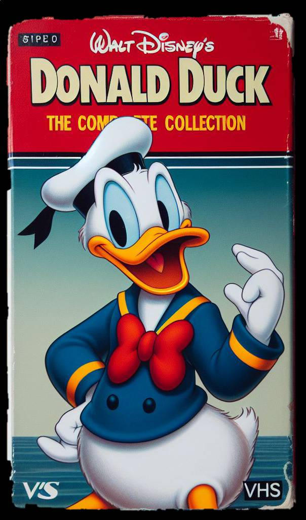 Donald Duck VHS Tape 1 by Masun1999 on DeviantArt