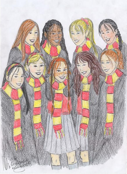 Hogwarts Mystery - Lizzie and the Gryffindors by NickyW093 on DeviantArt