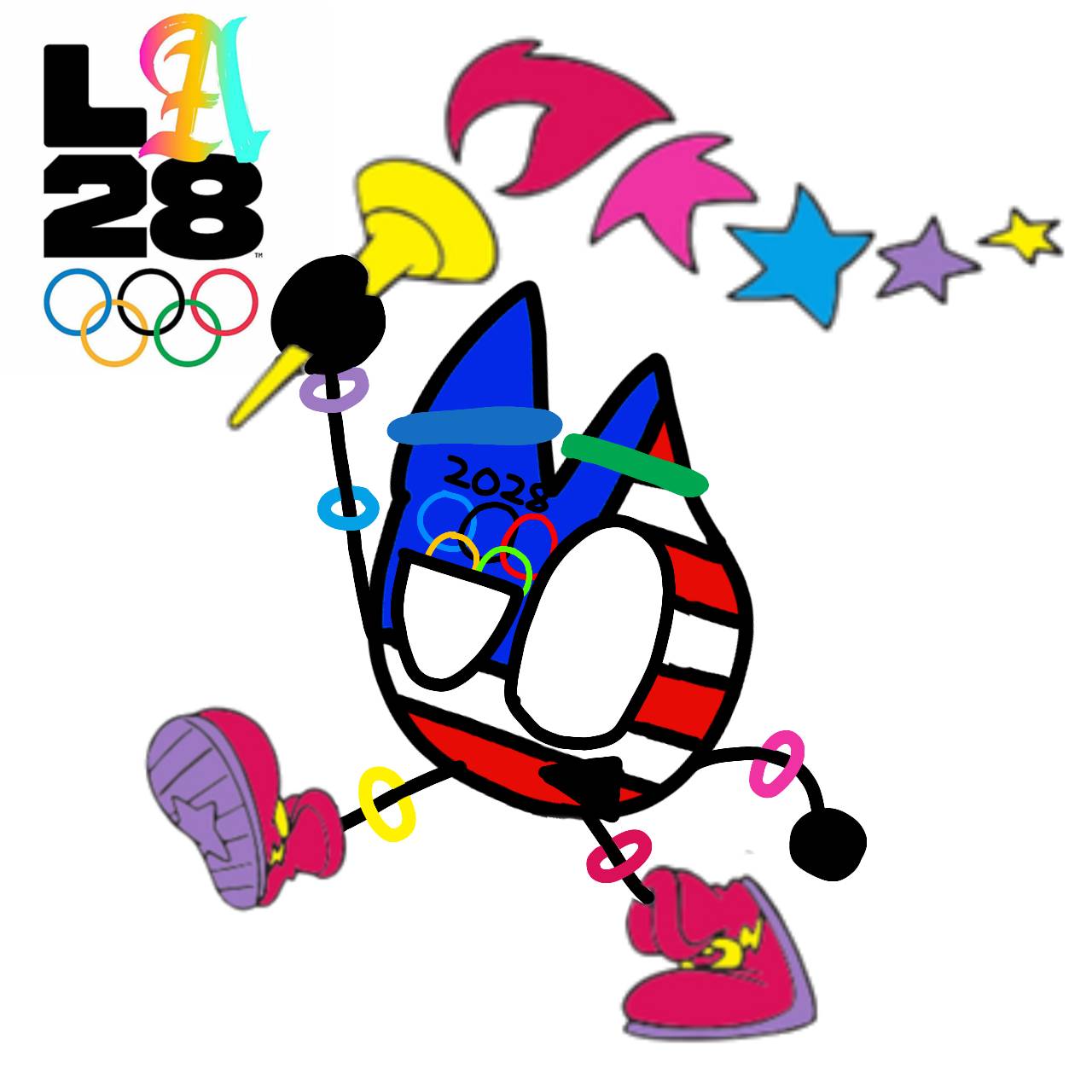 Concept For The 2028 Los Angeles Olympics Mascot By DokDiscovery2008 On concept-for-the-2028-los-angeles-olympics-mascot-by-dokdiscovery2008-on