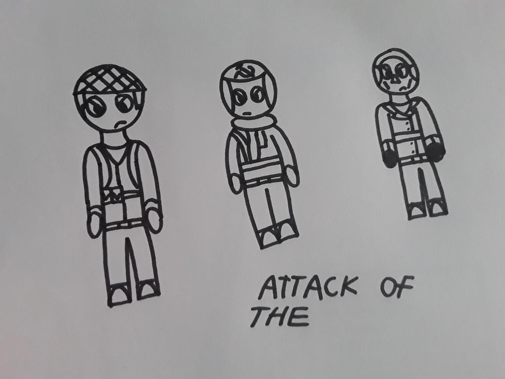 Atac Vector Deviantart attack of the ????? characters by nicktb1999 on DeviantArt