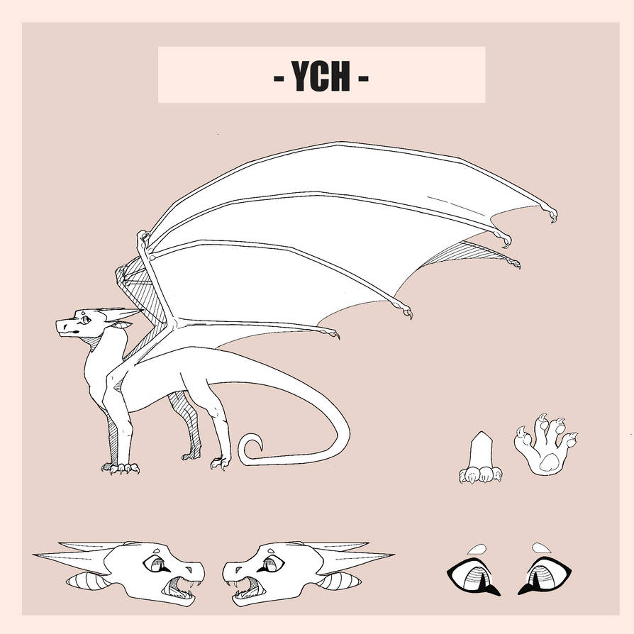 Dragon Art Template