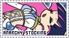 Anarchy Stocking stamp