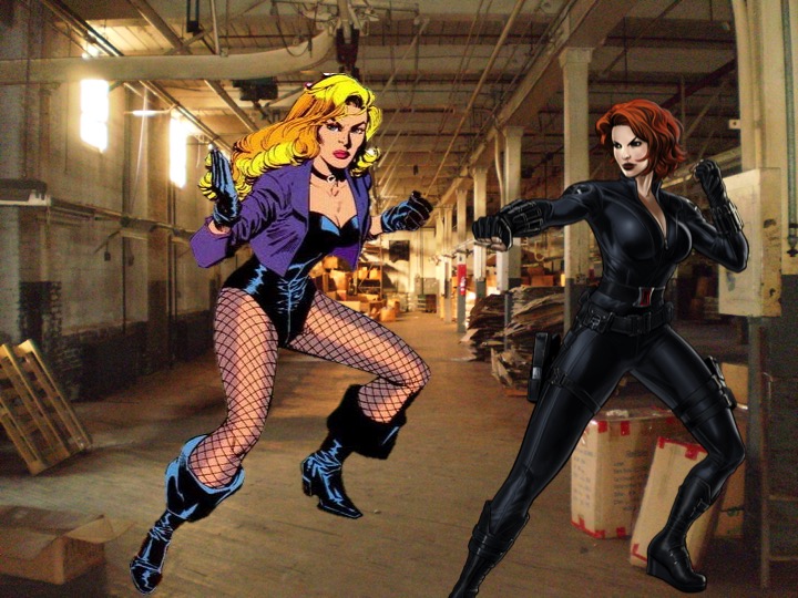 Black Widow vs Black Canary