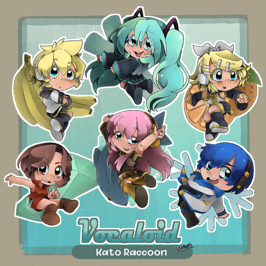 Vocaloid Stickers So Far (Update) by princesspeach5 on DeviantArt