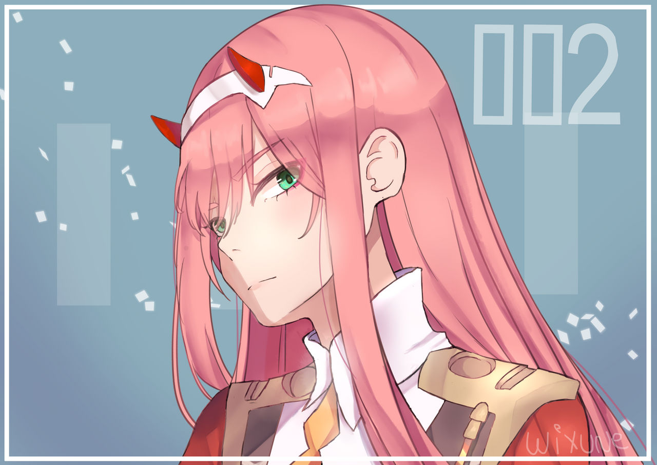 Zero Two Fan Art By WixKay On DeviantArt zero-two-fan-art-by-wixkay-on-deviantart