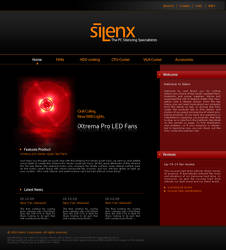 Silenx Homepage V1