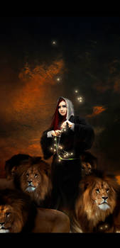 Circe and her lions Mithgariel
