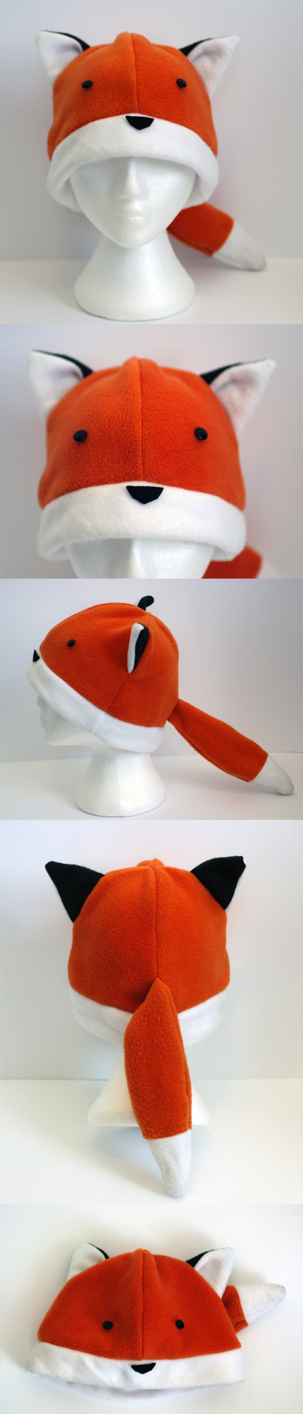 Fox Hat With Tail