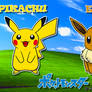 Pikachu and Eevee