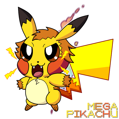 Mega Pikachu by ElyasArts on DeviantArt