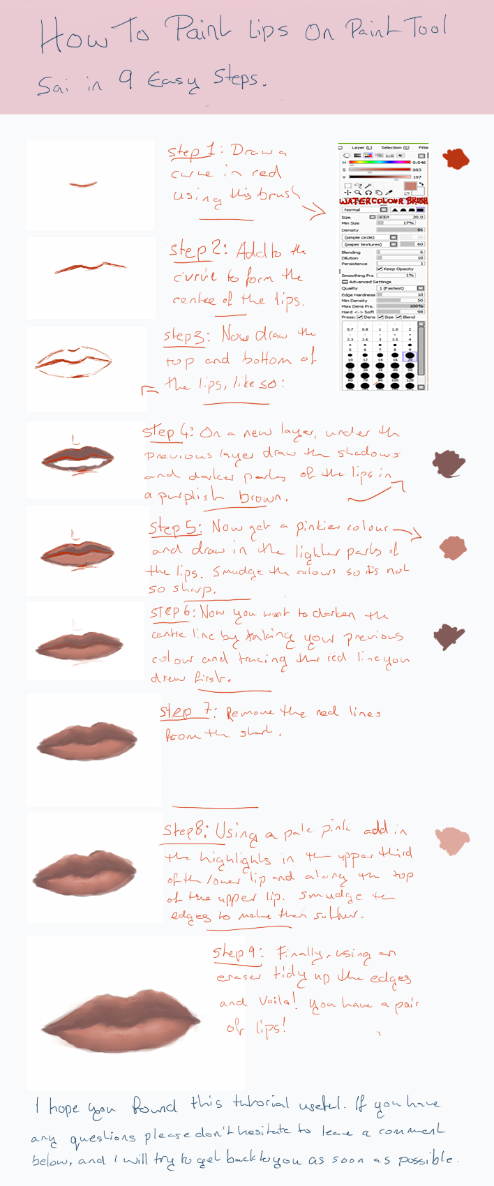 How To Paint Lips On Paint Tool Sai By Princess Madouc On Deviantart How To Paint Lips On Paint Tool Sai By Princess Madouc On Deviantart