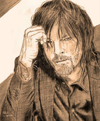 Norman Reedus by Enlee-Jones