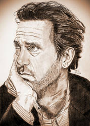 Hugh Laurie by Enlee-Jones