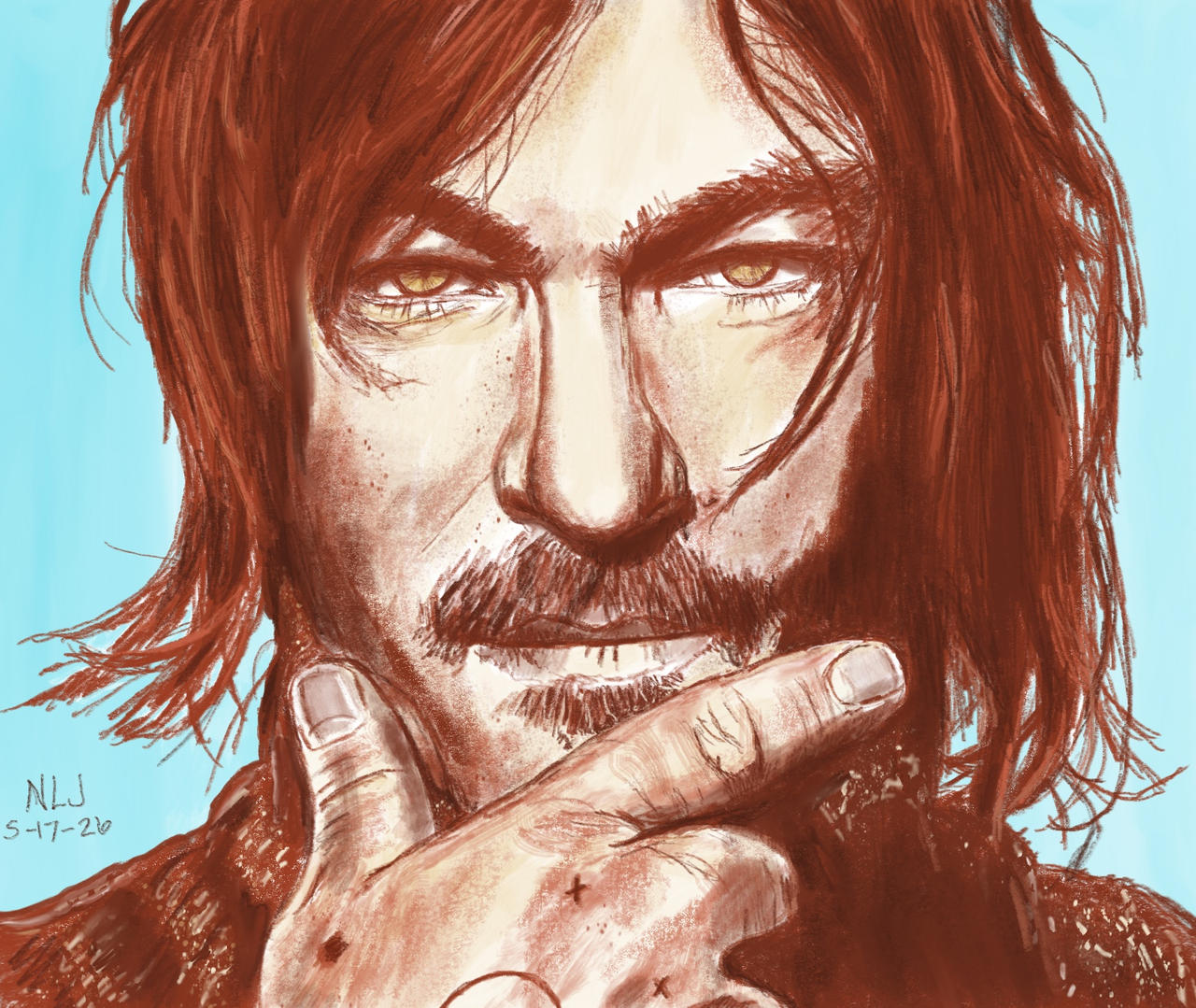 Norman Reedus 7 Redraw