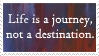 Emerson: Life is a Journey, not a destination
