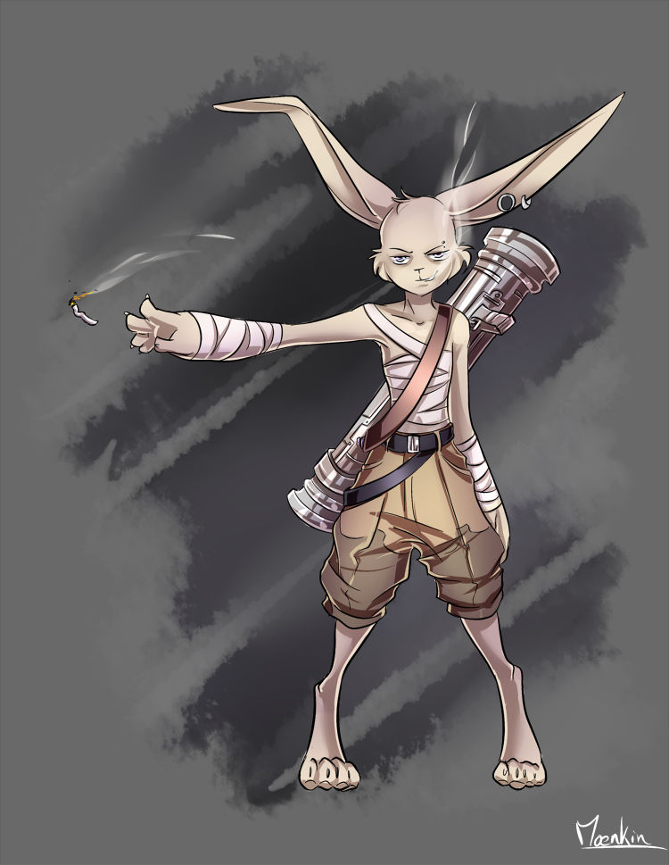 Badass Rabbit Gear Second by Moenkin on DeviantArt