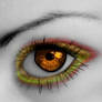 Finished Orange Eye