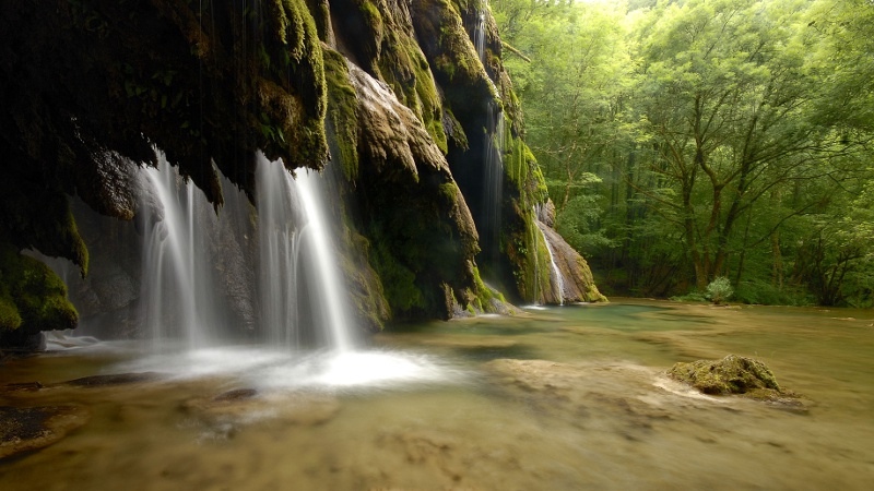 Misty falls