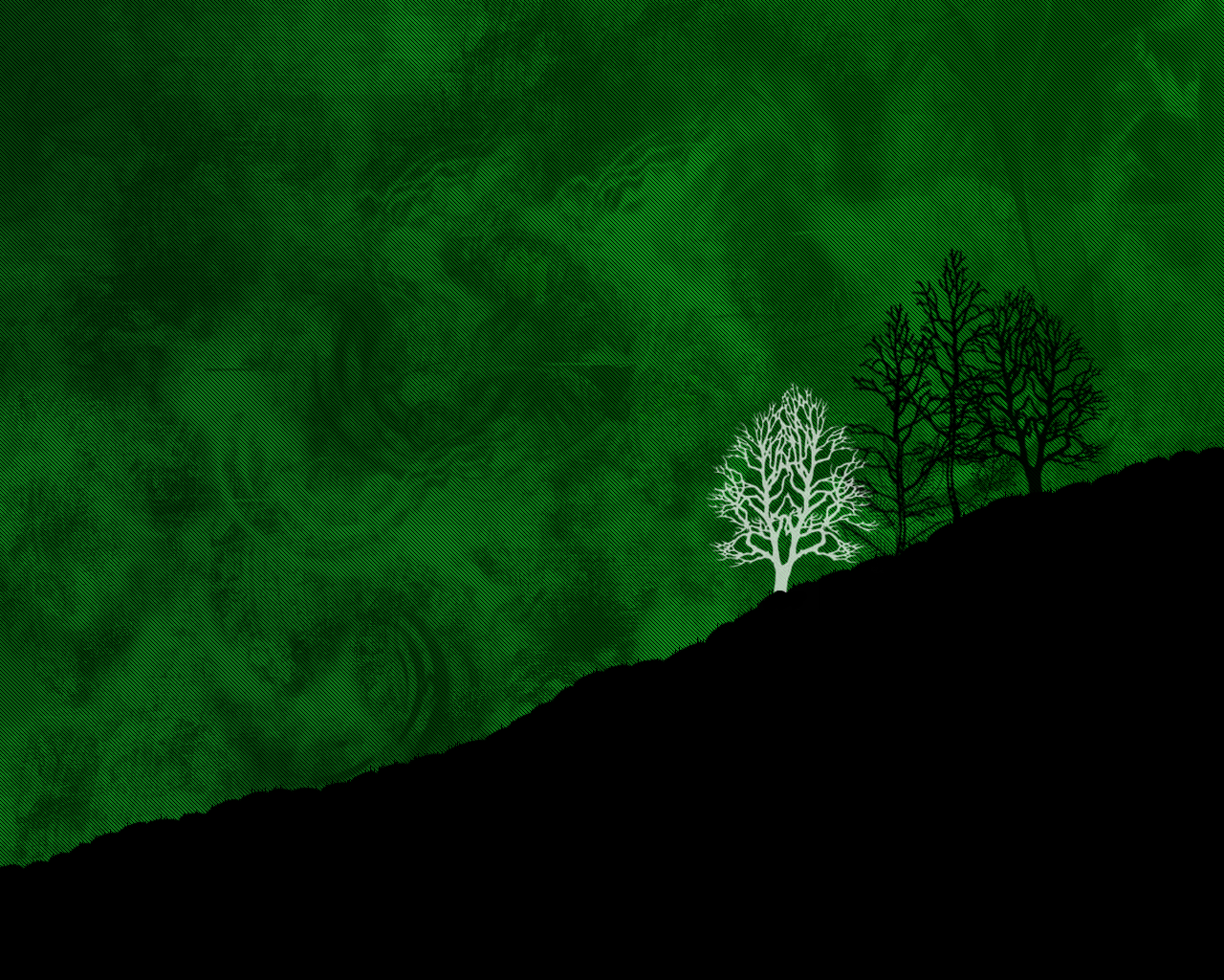 Wallpaper Green Black by z3r0 421 on DeviantArt