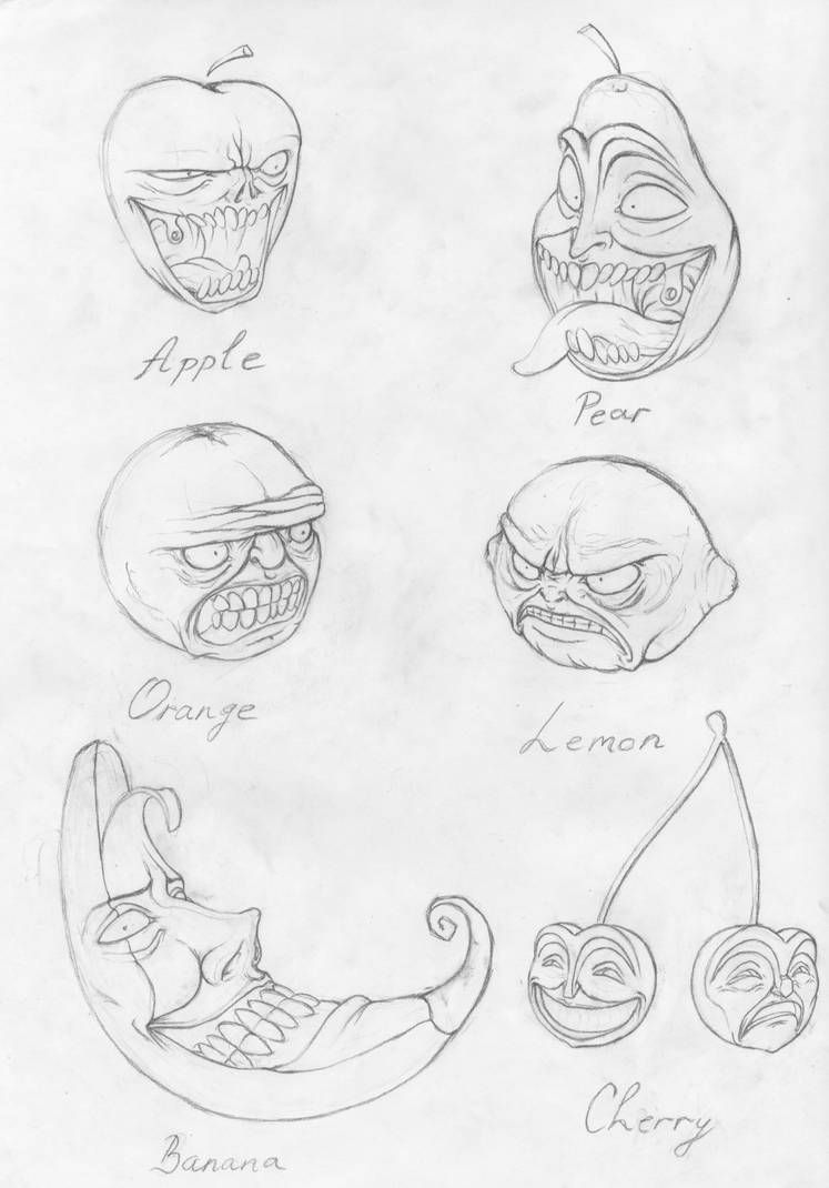 evil fruits by Moma05 on DeviantArt