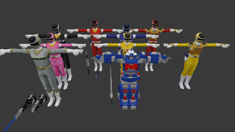 Denji Sentai Megaranger by sonachu on DeviantArt