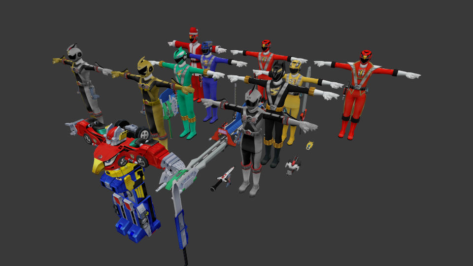 Engine Sentai Go-Onger by sonachu on DeviantArt