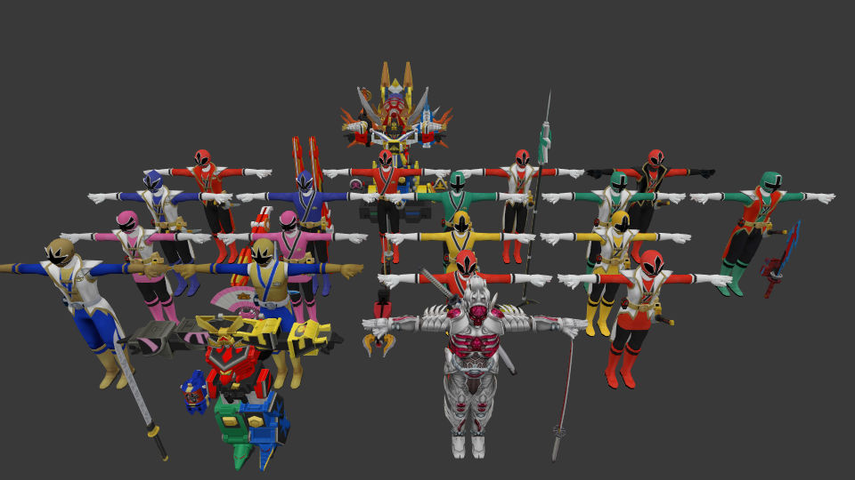 Samurai Sentai Shinkenger by sonachu on DeviantArt