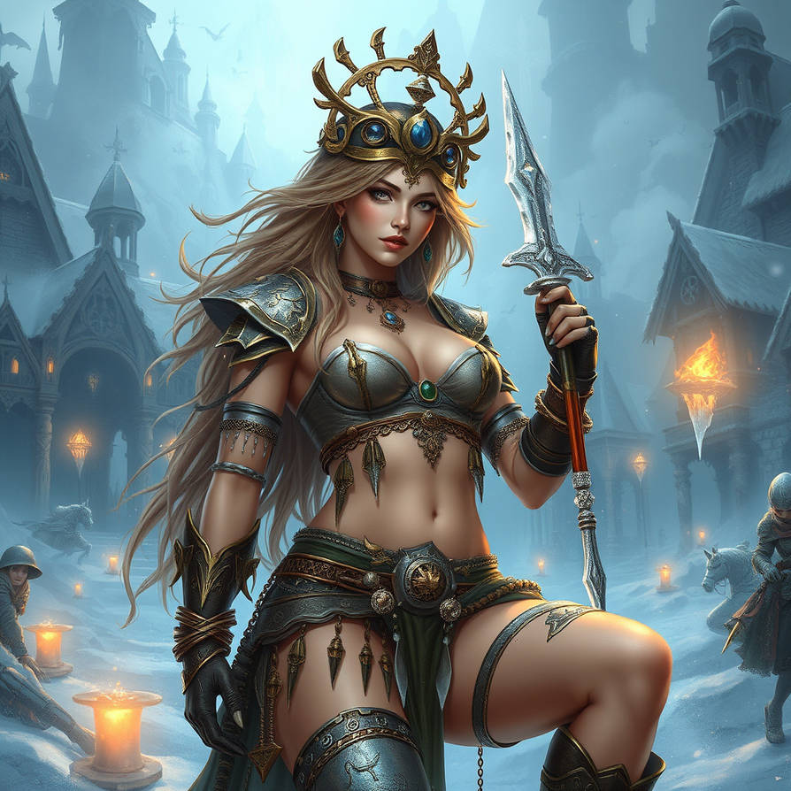 Steampunk Icequeen Naked
