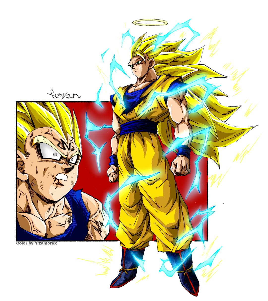 Goku super saiyan 3 by BardockSonic on DeviantArt