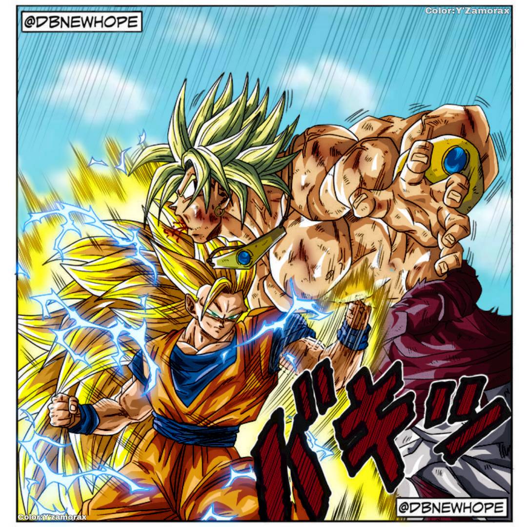 Goku VS Broly Manga 92 Dragon Ball Super by AlejandroDBS on DeviantArt