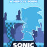 Sonic 1 Vector Poster