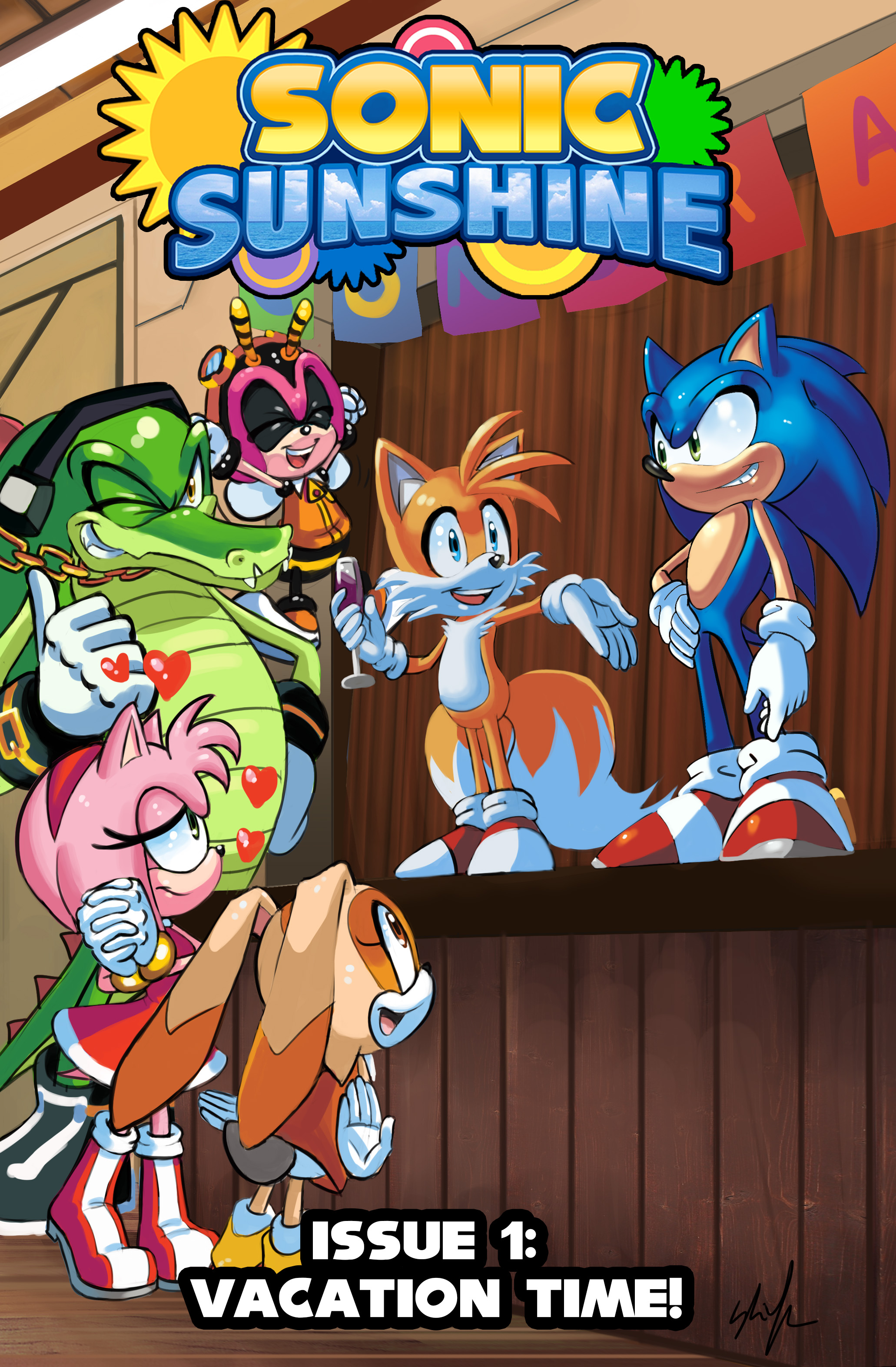 Sonic the Hedgehog - Sonic 1 - Japan Comic Cover by PaperBandicoot on  DeviantArt