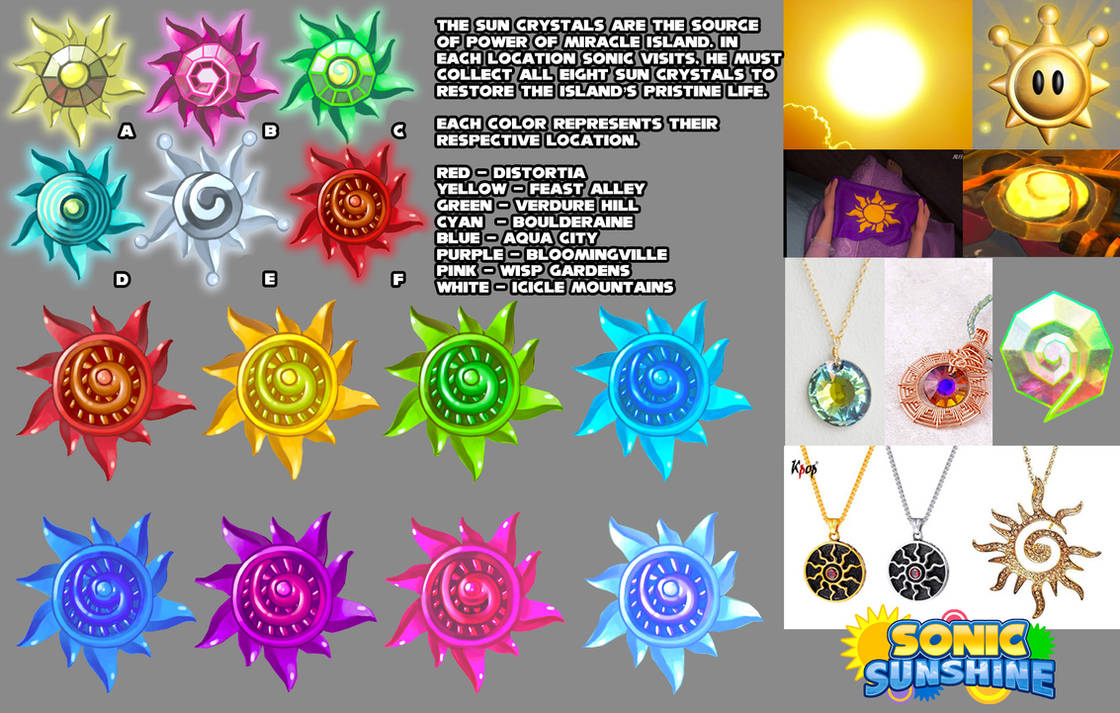 Sonic Sunshine_Sun Crystals Concept Art by SSJSophia on DeviantArt