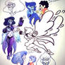 Tanzanite Sketches 2